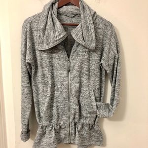 ATHLETA Womens Cowl neck Drawstring Sweater Small
